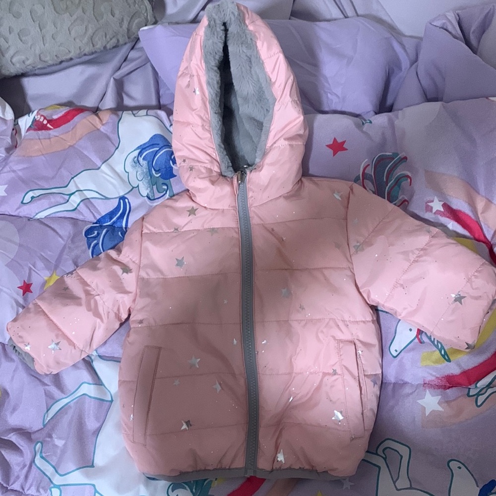 Wonder nation fleece lined jacket